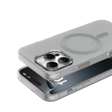 Green Lion Matte MagSafe X Case for iPhone 16 Pro Max – Gray