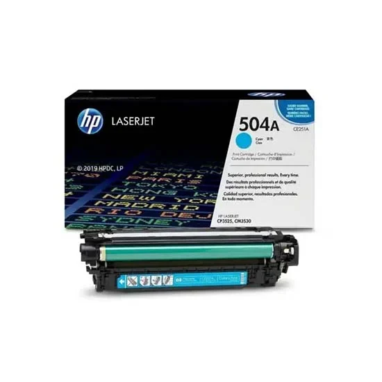 HP Toner CE251A (504A) – Cyan