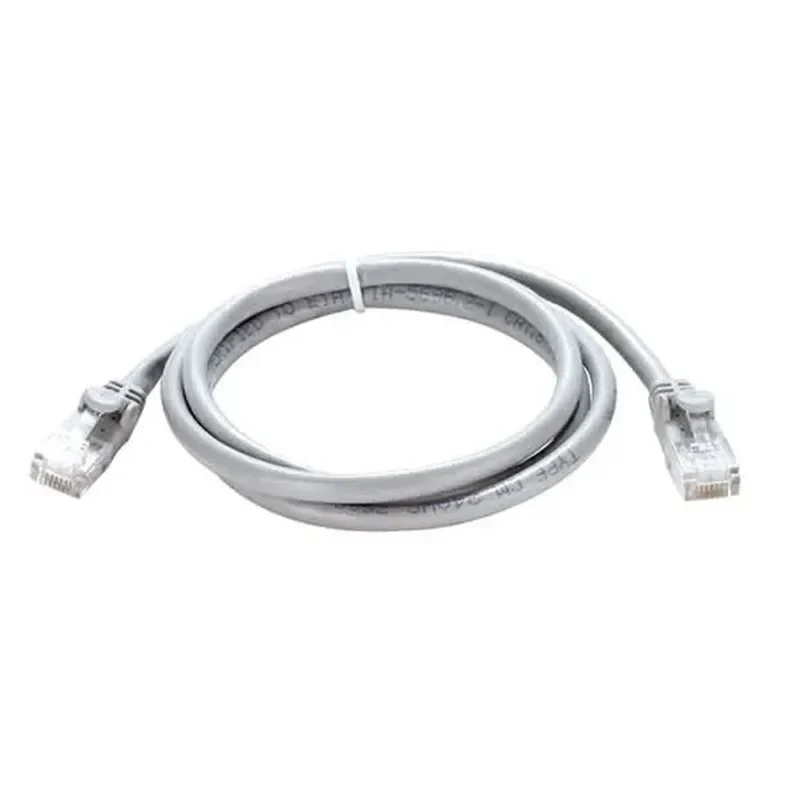 D-Link Cat 6 UTP 24 AWG Round Patch Cord – 0.5M Grey Color