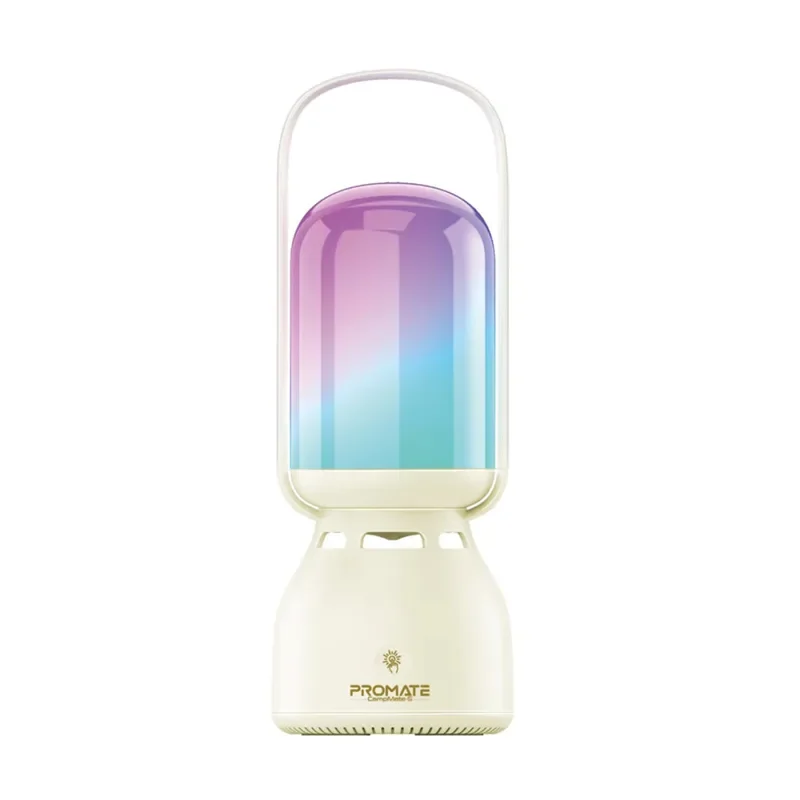 Promate Portable Multifunctional Bluetooth Speaker Camping Light