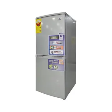 Nasco Fridge Bottom Freezer 116 Ltr Silver