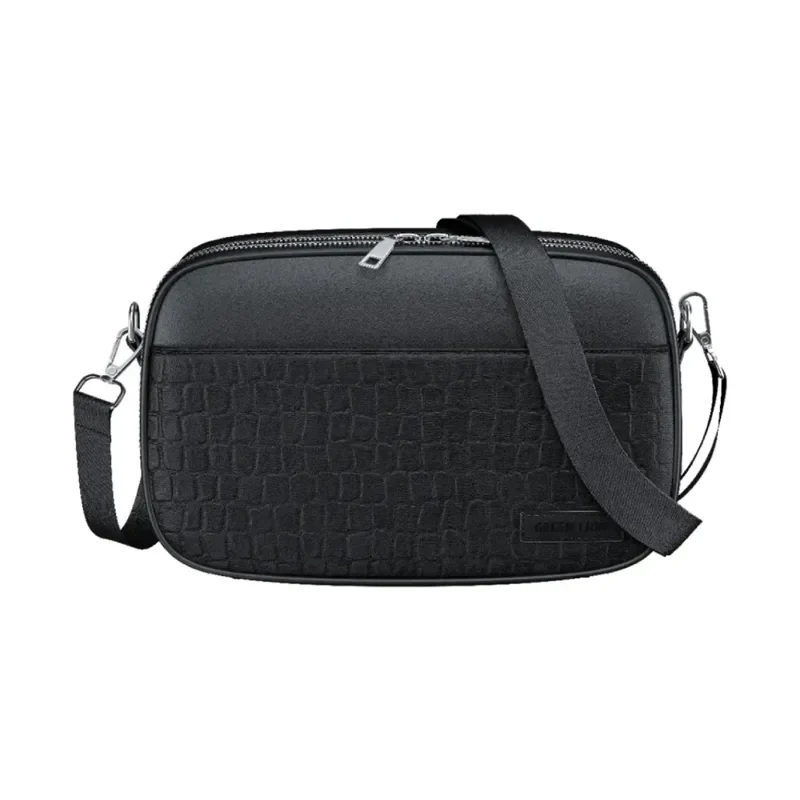Green Lion Airo Crossbody Bag – Black