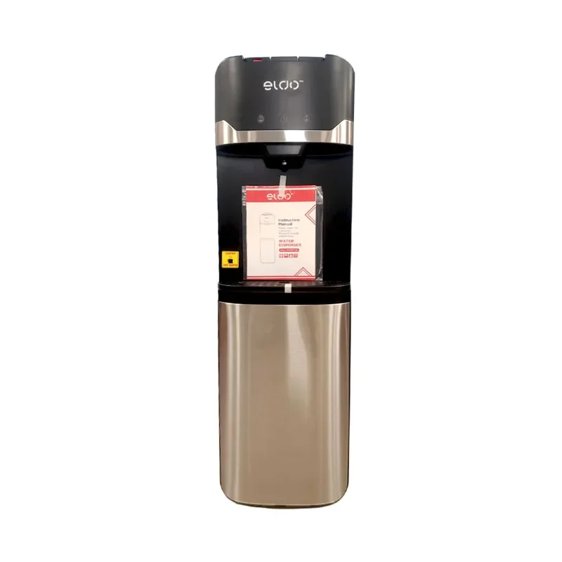 Eldo Water Dispenser e load 2 Taps Black Silver