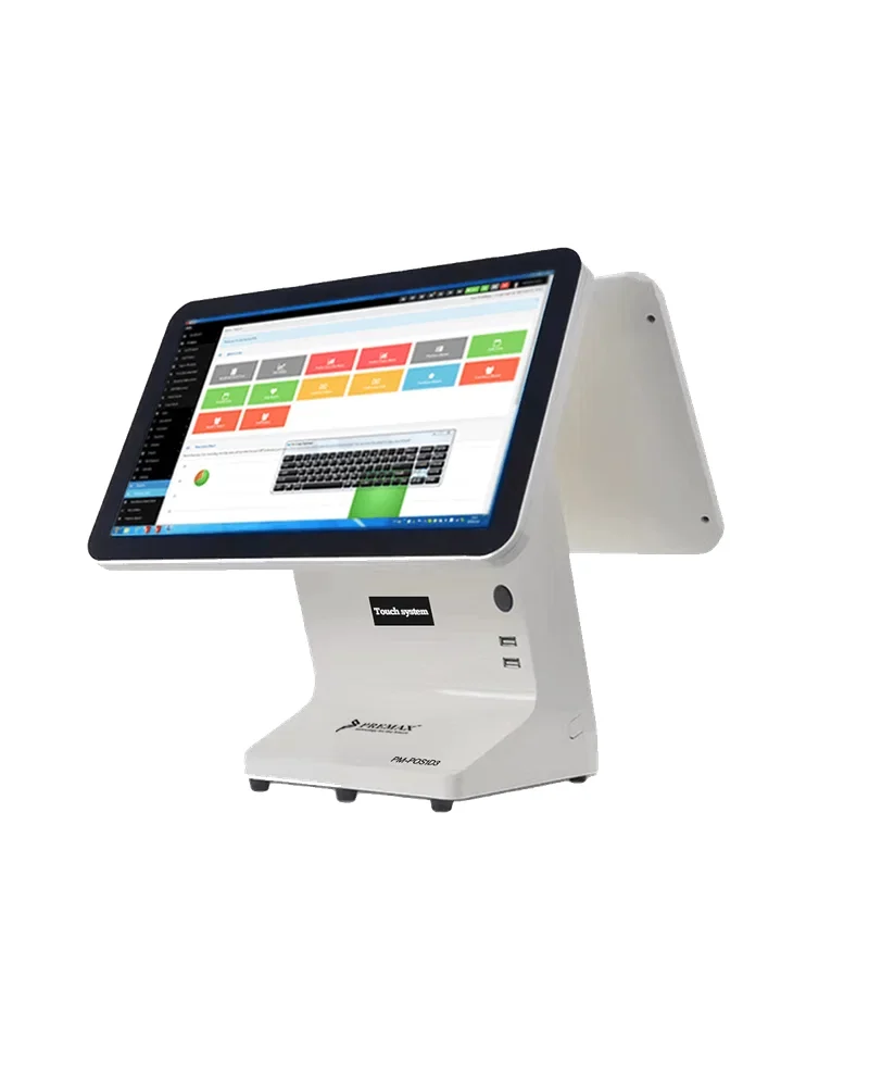 Premax PM-POS15D Dual Screen POS System