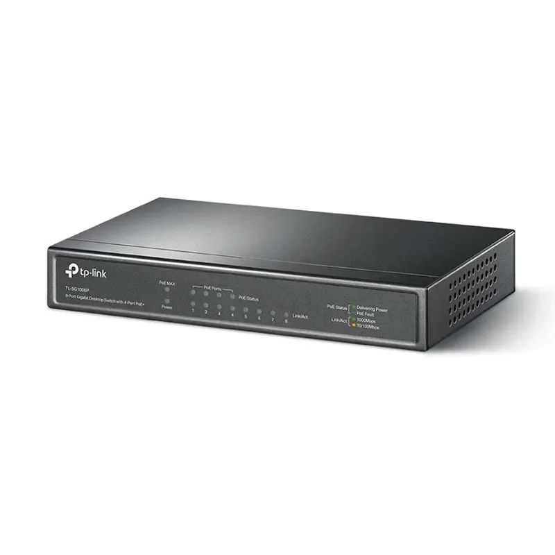 TP-Link Switch TL-SG1008P 8-Port Gigabit Desktop Switch