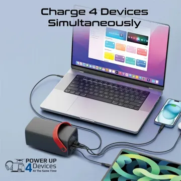 Promate 80000mAh High-Capacity 100W Ultra-Fast-Charging Power Pack