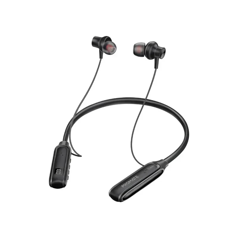 Promate High Definition Bluetooth V5.3 Neckband Earphones