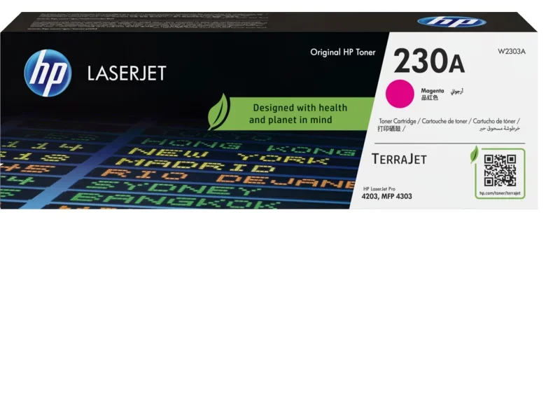 HP 230A Magenta Original Toner Cartridge (W2303A)