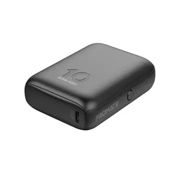 Promate10000mAh Ultra-Mini PowerBank with 20W Power Delivery