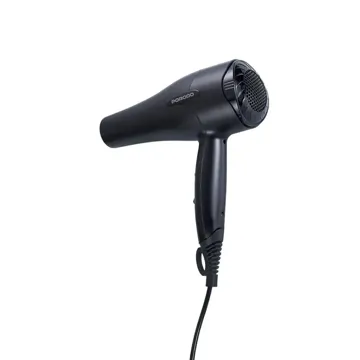 Porodo Lifestyle 1200W Hair Dryer 1.8M Cable – Black
