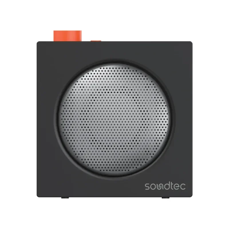 Porodo Soundtec Mini Vibe Box Portable Bluetooth Speakers with 5W 800mAh – Black