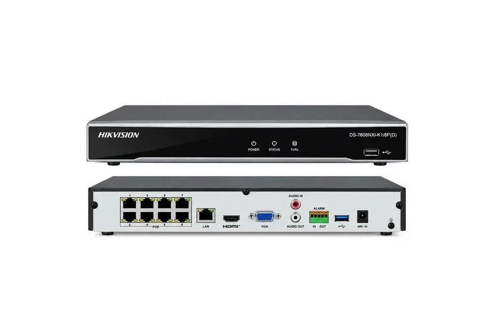 Hikvision DS-7608NXI-K1/8P 8-Channel PoE AcuSense NVR