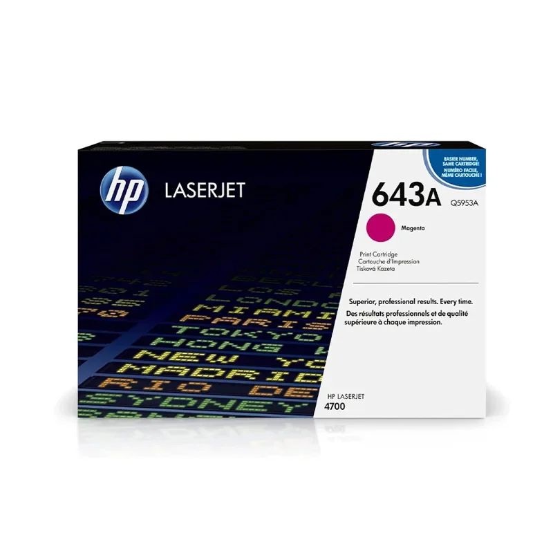 HP Toner Q5953A (643A) Magenta