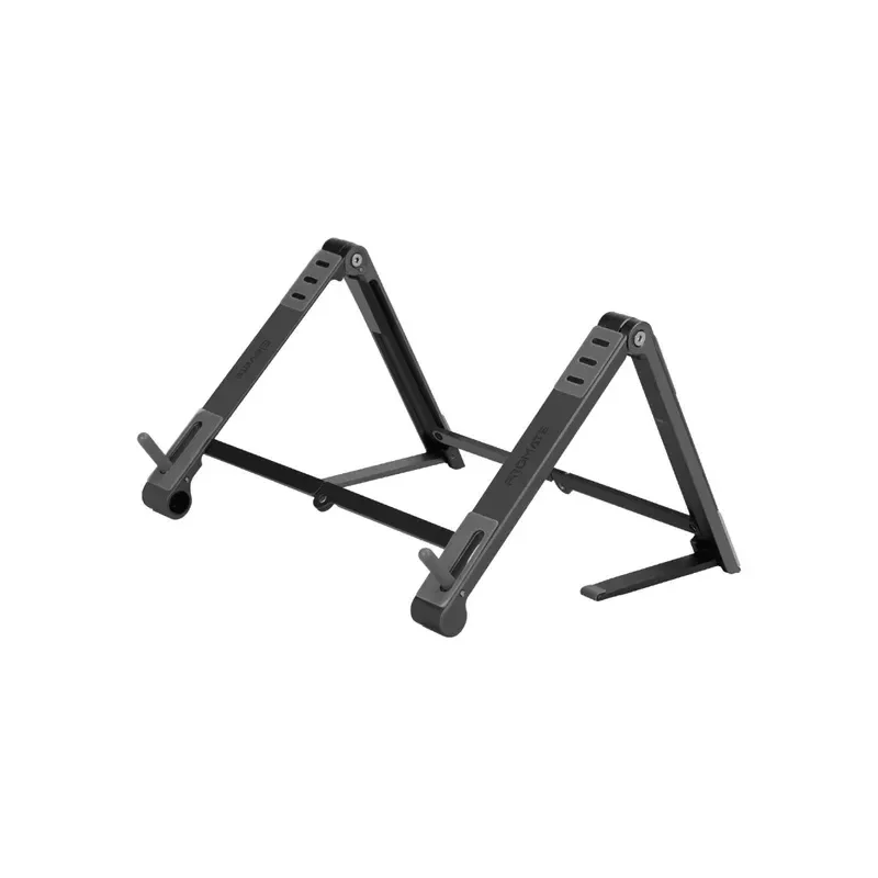 Promate Aluminum Multi-Angle Origami Laptop Stand Grey