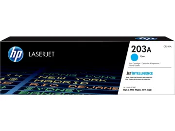 HP 203A Cyan Original Toner Cartridge (CF541A)
