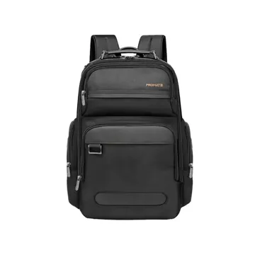 Promate SecureStorage 15.6 Inches Laptop Backpack with Multiple Compartments