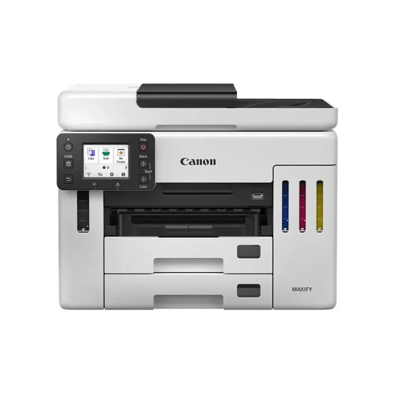 Canon MAXIFY GX7140 inkjet AIO Printer-Color Print Scan Copy A4 GI-46 Ink Up to 24ppm