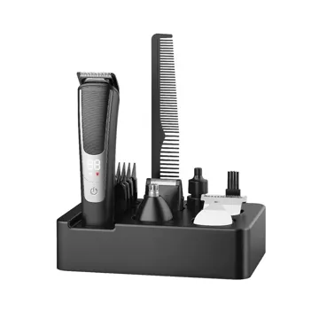 Green Lion 5 in 1 Grooming Set 600mAh – Black