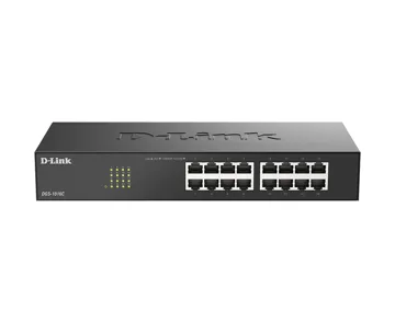 D-Link DGS-1016C 16-Port Gigabit Unmanaged Switch