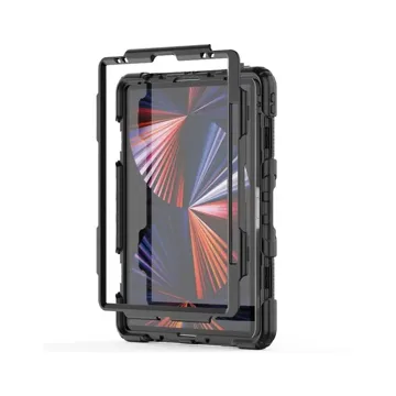 Green Lion Trio Shield Case for Ipad 12.9 Inch Black