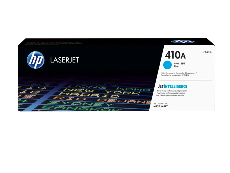 HP 410A Cyan Original Toner Cartridge (CF411A)