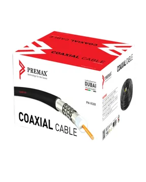 Premax PM-RG08 Coaxial Cable with Power