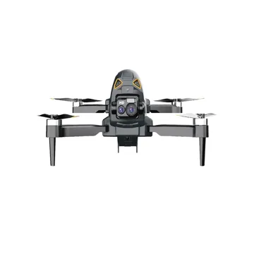 Porodo RC Drone with Electric Regulation Dual Camera- Black