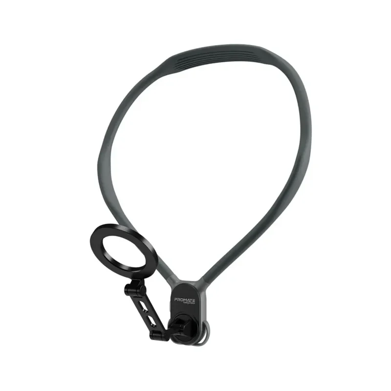 Promate Flexible Neckband MagSafe Compatible Phone Mount for Handsfree POV