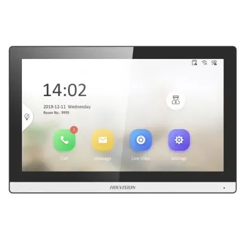Hikvision DS-KH6350-WTE1 7-Inch IP Video Intercom Indoor Station