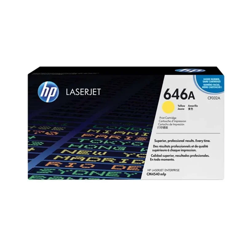 HP Toner CF032A (646 A) Yellow