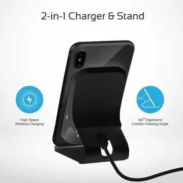 Promate Ultra-Fast 15W Wireless Charging Pad Stand