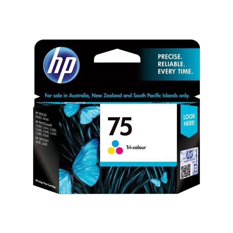HP 75 Tricolor Original Ink Cartridge | CB337WA
