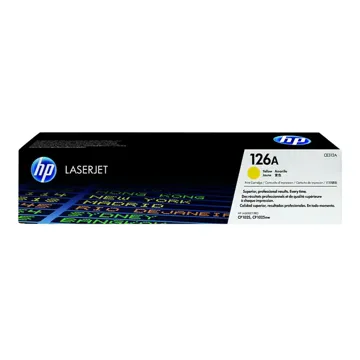 HP CE312A (126A) Original Laser Jet Toner Cartridge | Yellow