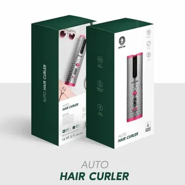 Green Lion Auto Hair Curler 5200mAh – Gray
