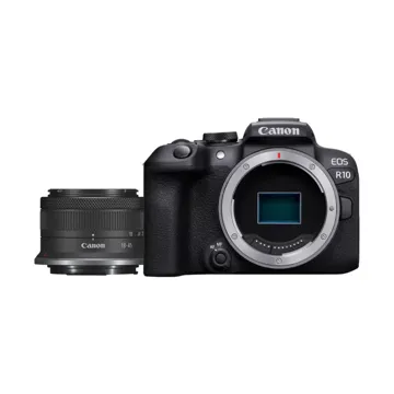 Canon EOS R10 Mirrorless Camera With RF-S 18-45mm Lens-4K Quality Recording 24.2MP Black