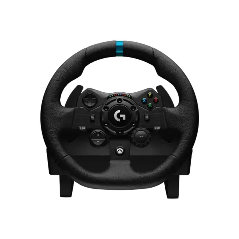 Logitech G923 Racing Wheel and Pedals – Black