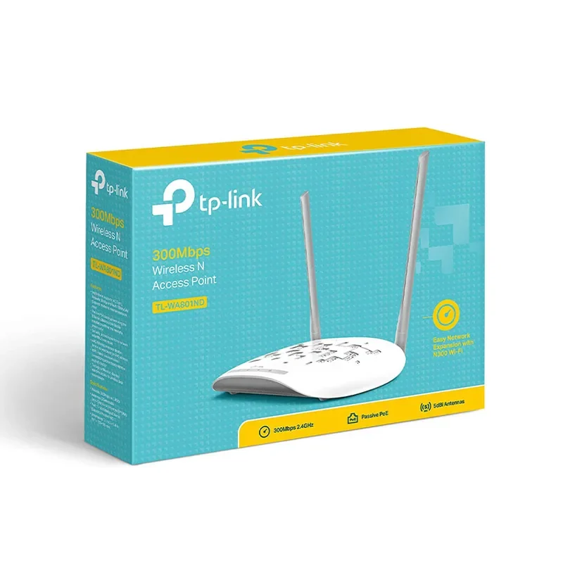 TP-Link Access Point TL-WA801ND 300Mbps Wireless Network