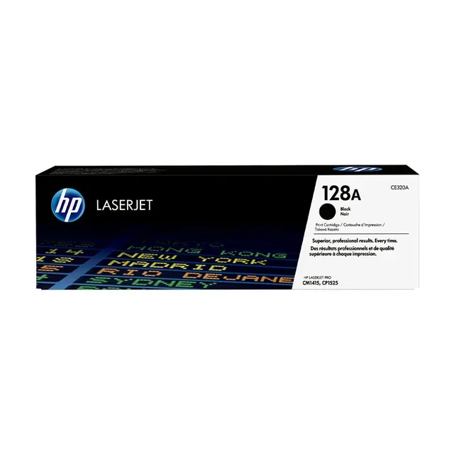 HP CE320A (128A) Original Laser Jet Toner Cartridge | Black