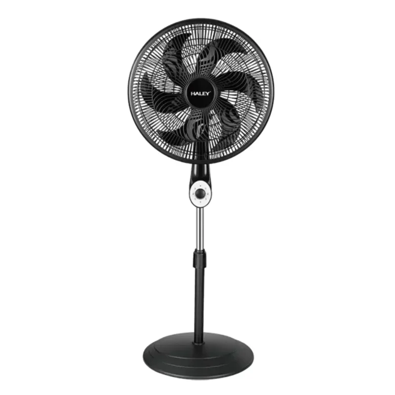 Haley 18 Standing Fan 6 Blade Black 3 in 1