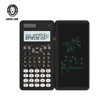 Green Lion Scientific Calculator And Writing Pad – Black