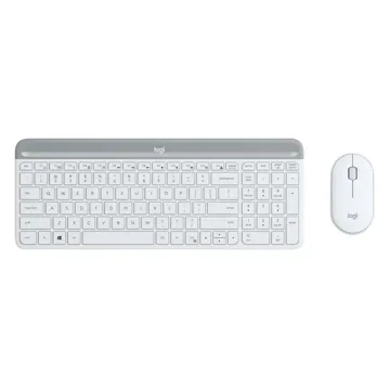 Logitech Mk470 Slim Wireless Combo-Off White