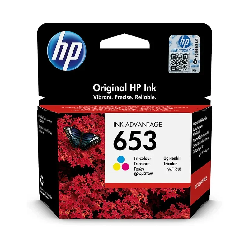 HP Original Ink Cartridge 653 Color