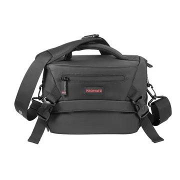 Promate Compact DSLR Camera Bag with Adjustable Compartment
