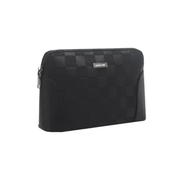Green Lion Vallon Clutch Bag – Black