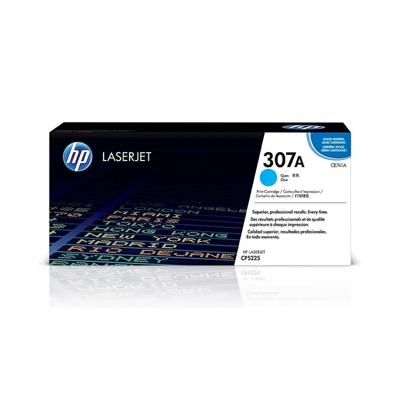 HP Toner CE741 (307A) Cyan