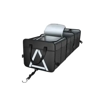 Green Lion Car Trunk Organizer 80L – Black