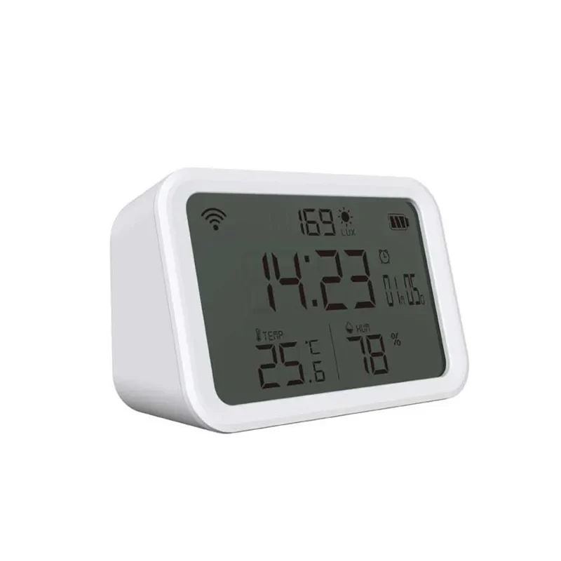 Porodo Lifestyle 4 in 1 Temperature and Humidity Sensor – white