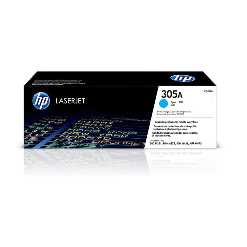 HP Toner CE411A (305A) Cyan