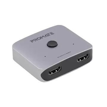 Promate 2 in 1 High Definition Bi-Directional HDMI 2.0 Splitter