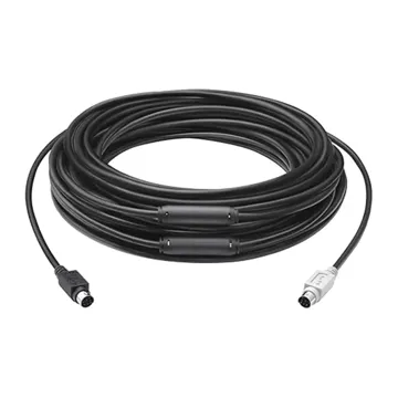 Logitech 15m Group Extender Cable – Black